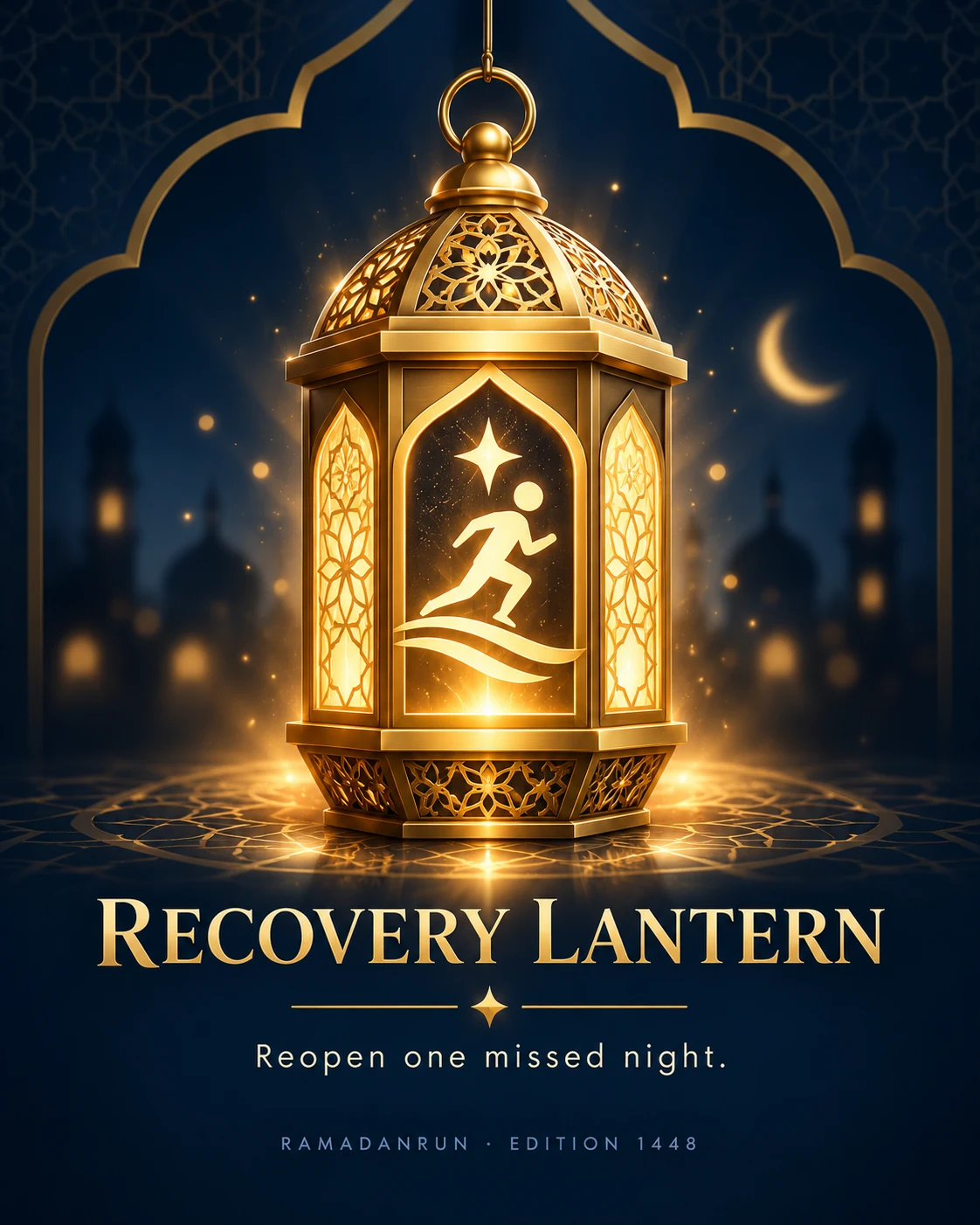 Approved RamadanRun Recovery Lantern digital reward